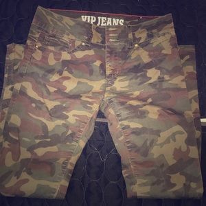 Camo jeans